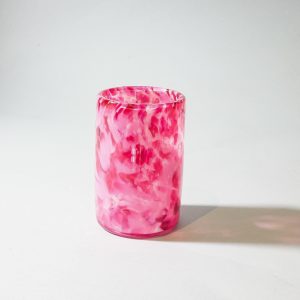 Tall Water Glass: Pink Punch